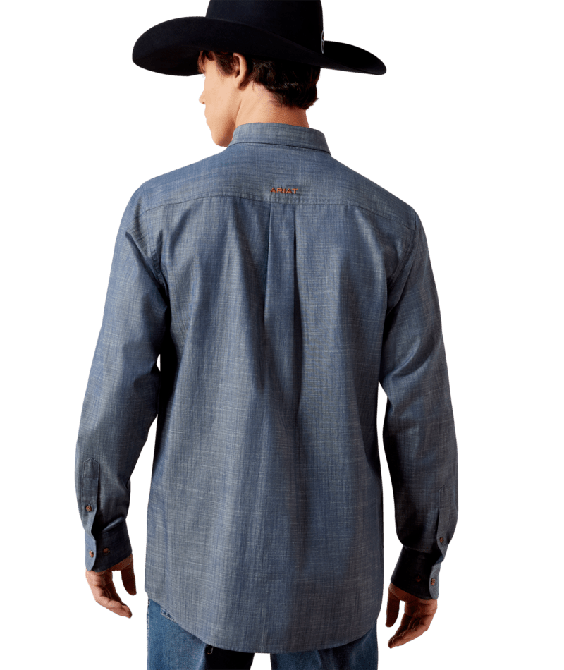Ariat Men's Team Logo Twill Fitted Shirt 10079641