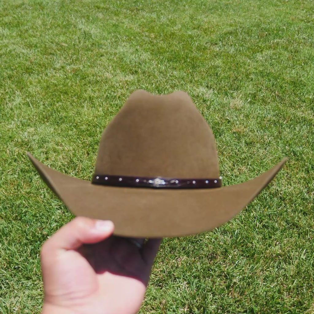 resistol santa clara cowboy hat brown