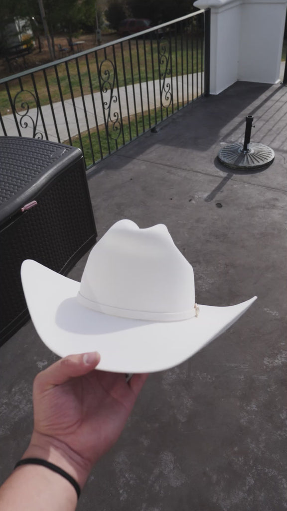 stetson shasta 10x white cowboy hat