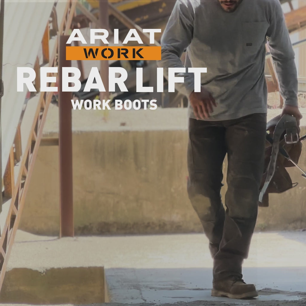 ariat rebar work shoes