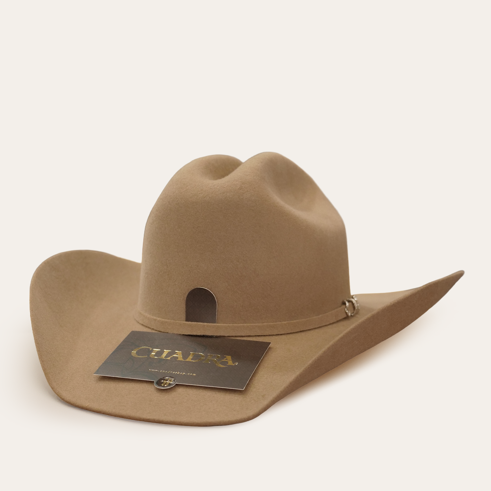 Cuadra 5x Wool Fawn Python Cowboy Hat
