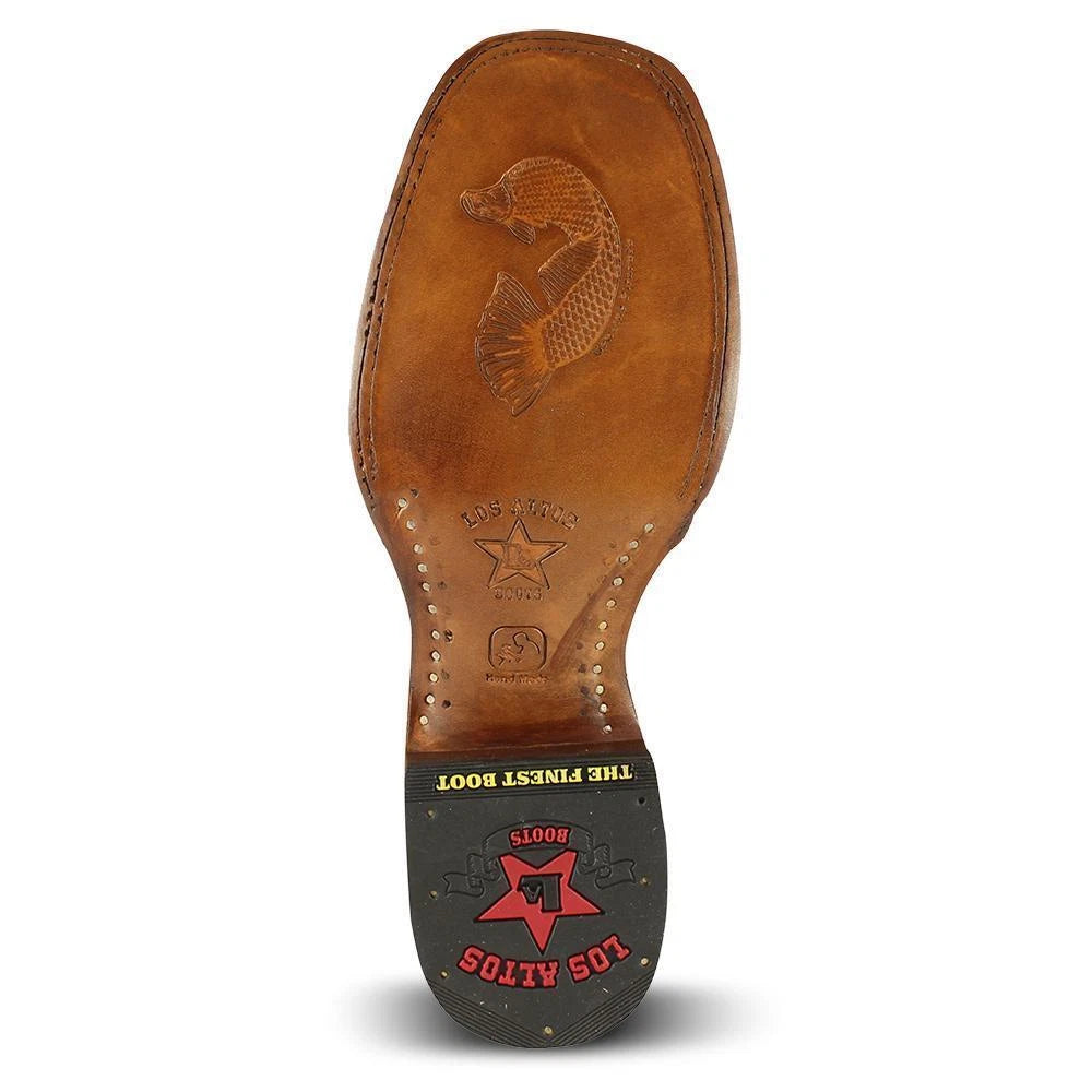 Fish Boot Los Altos Pirarucu Square Toe Cacao 8221046