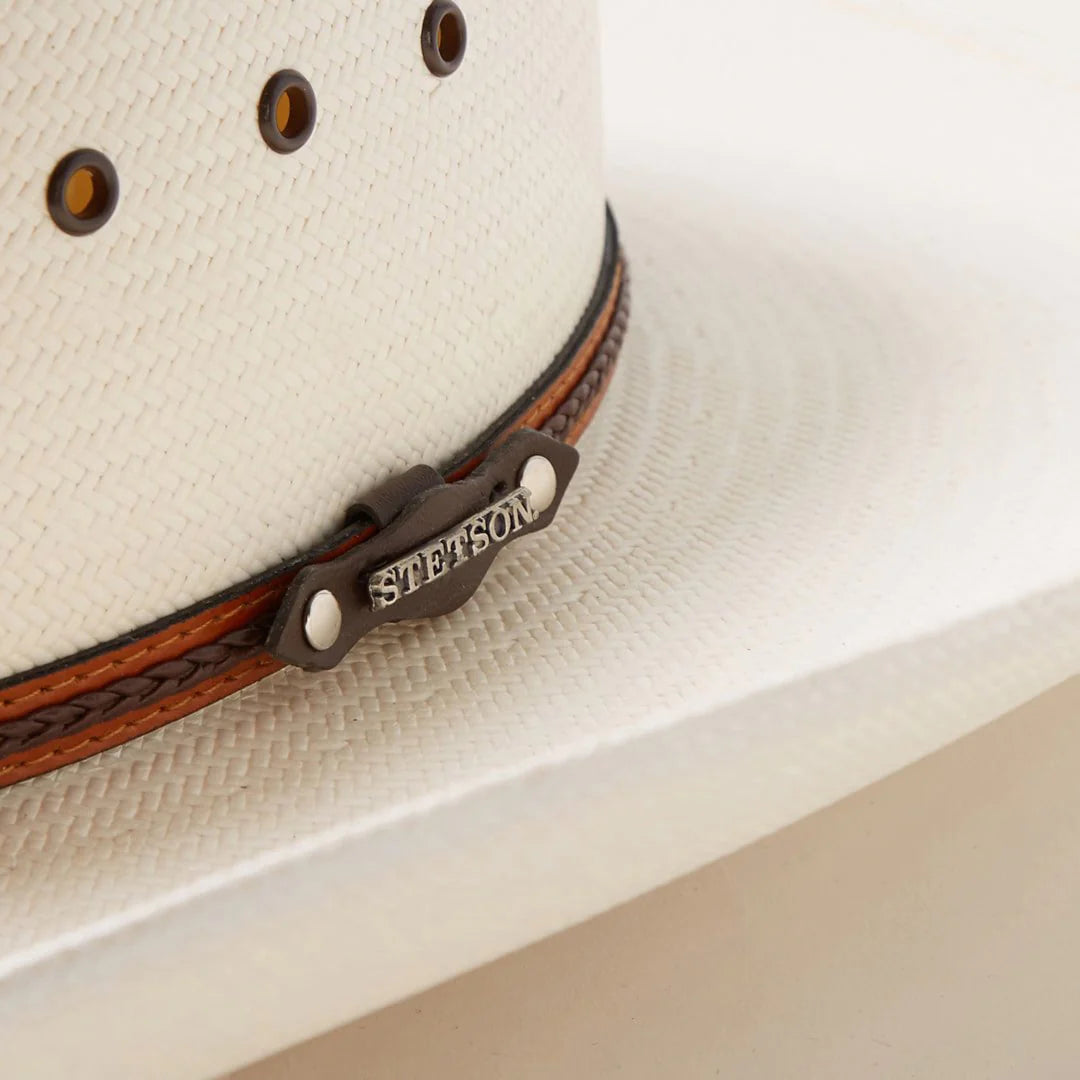 stetson hat with eyelets