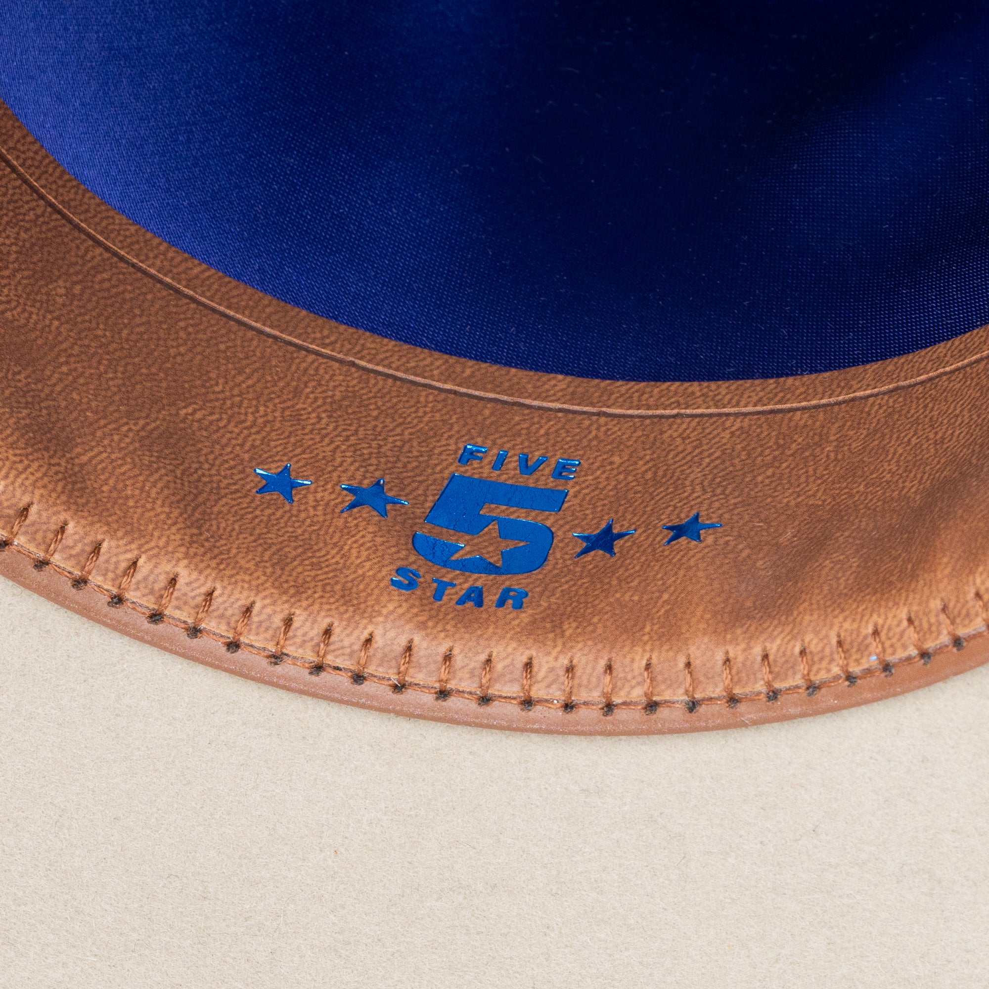 Resistol 5x Felt Five Star Cowboy Hat Silverbelly