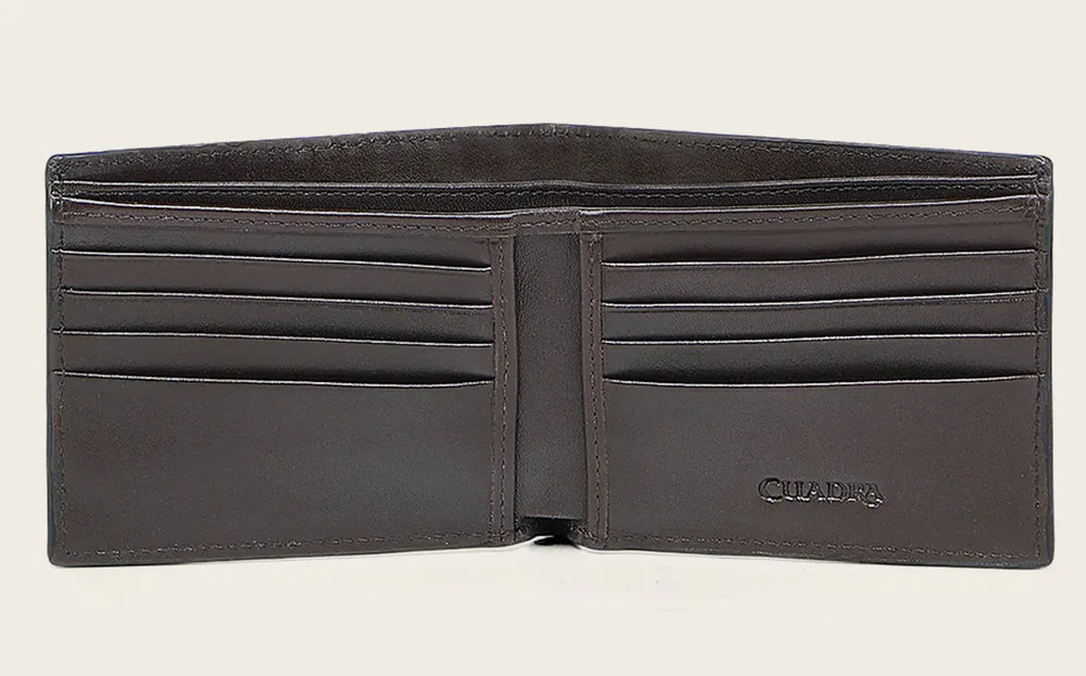 Cuadra Wallet Caiman Studs Black DU720
