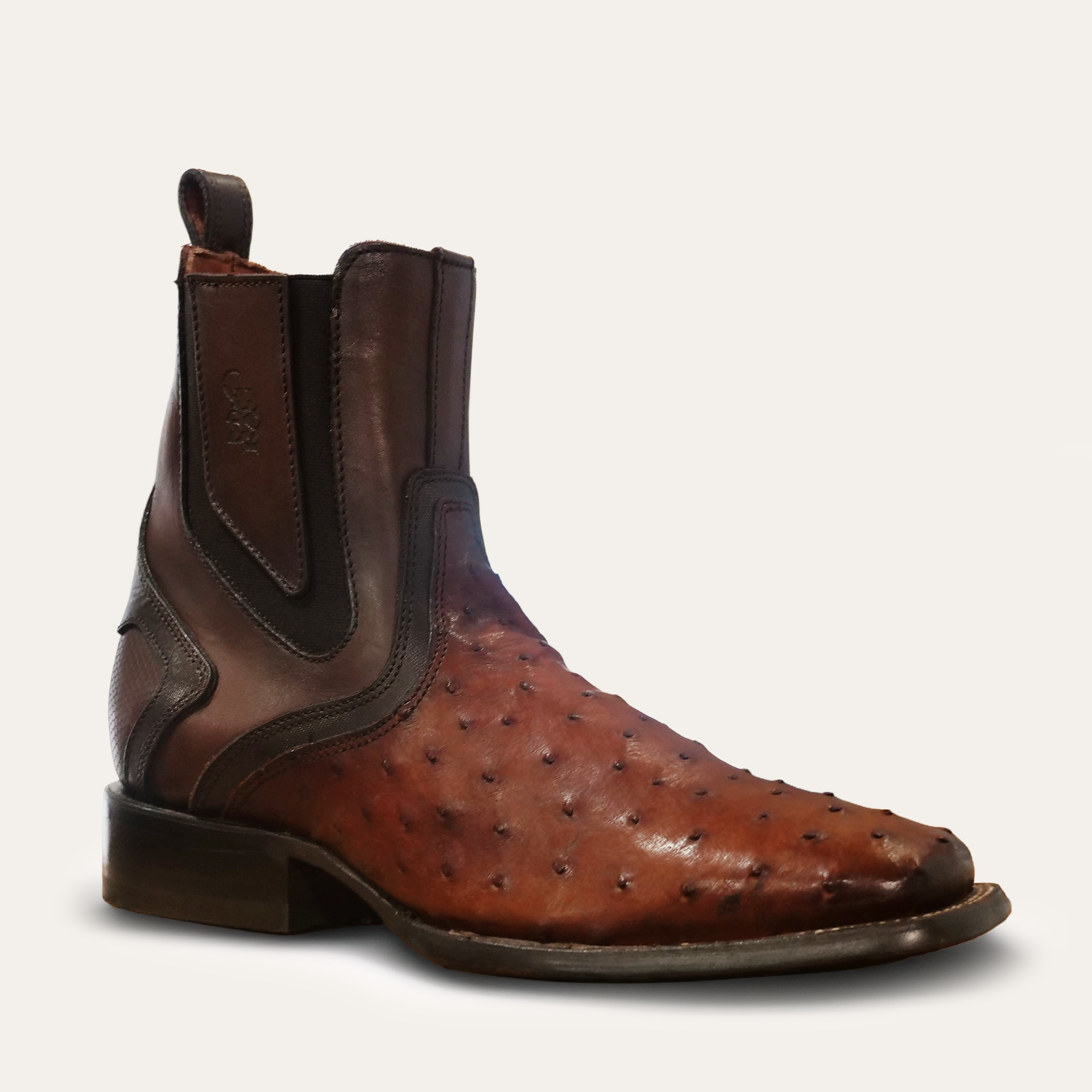 Cuadra Ostrich Zipper Boot CU888 – ELP Western