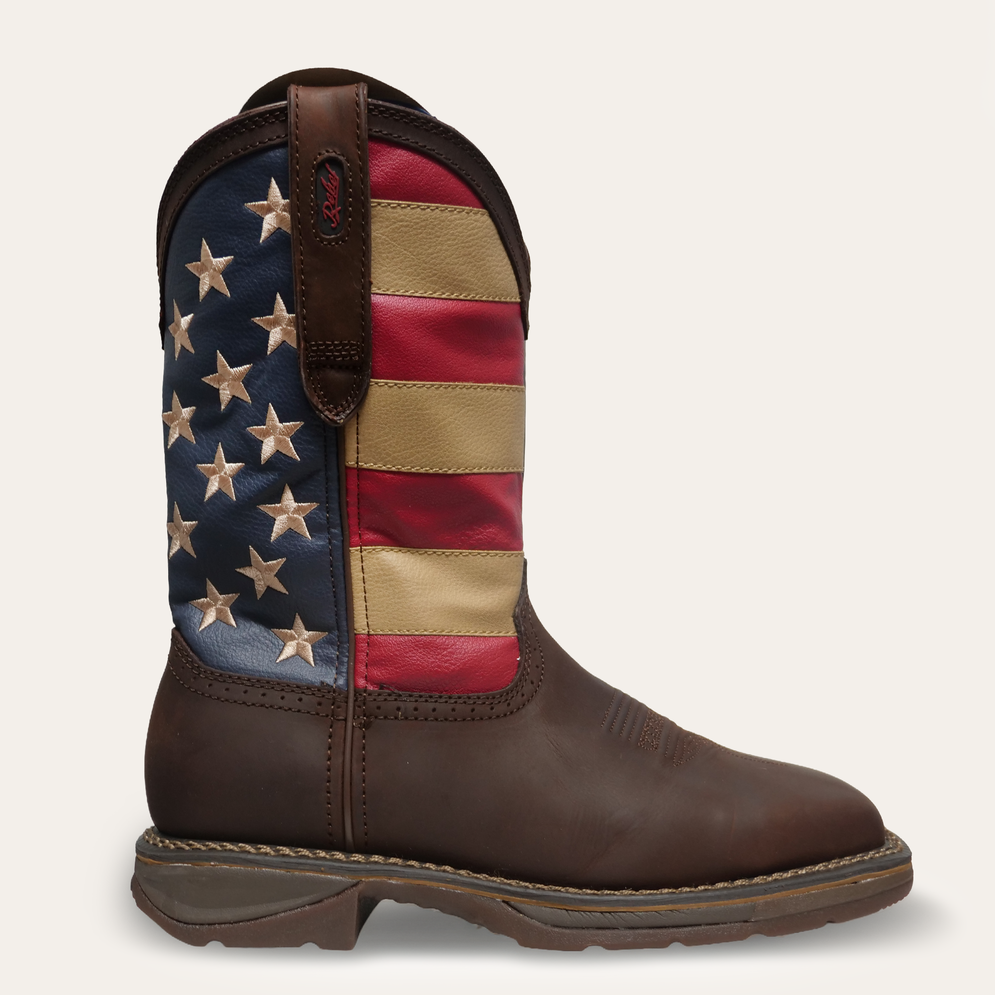 Durango American Flag Steel Toe Boots DB020