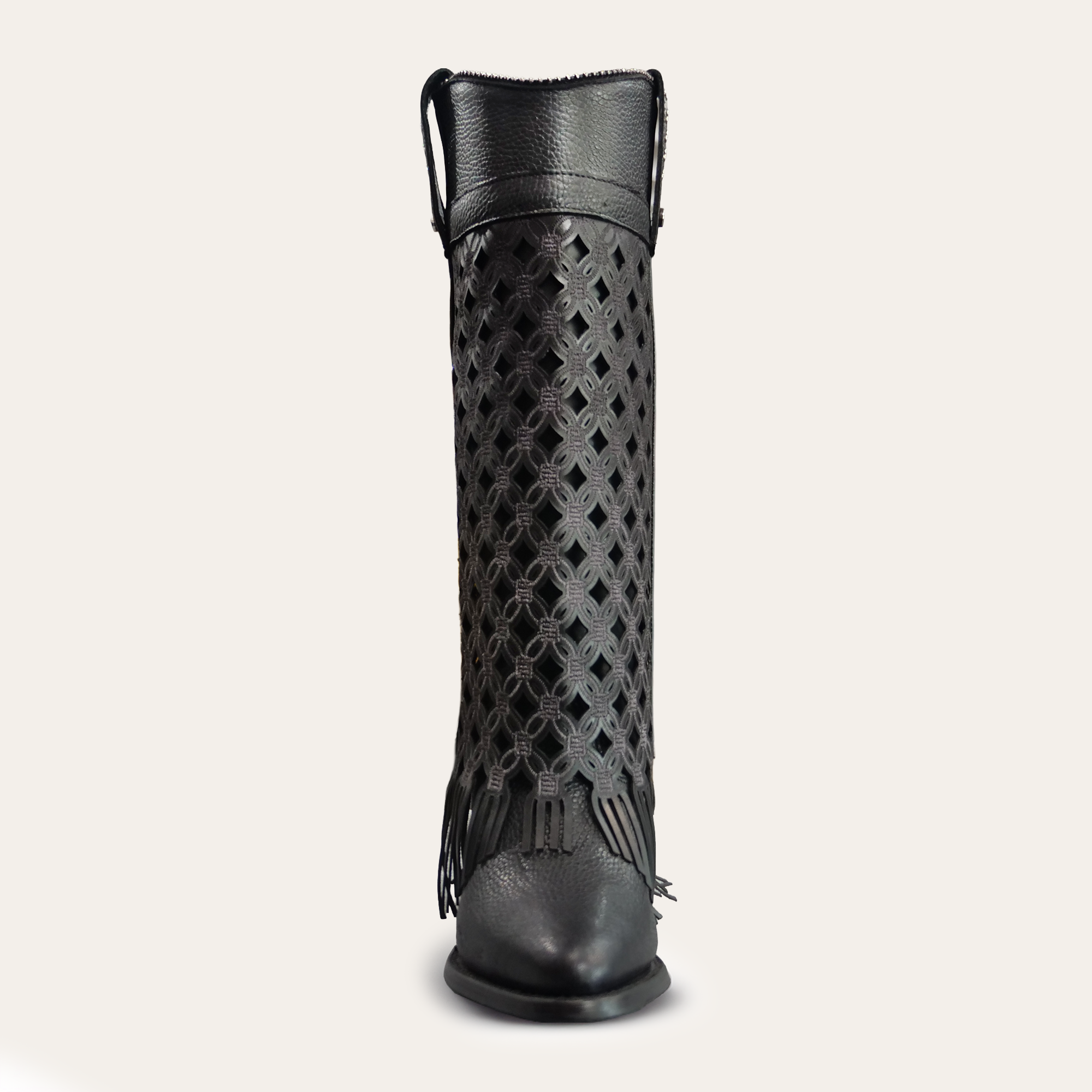 Cuadra Ladie's Fringe Tall Boots CC281