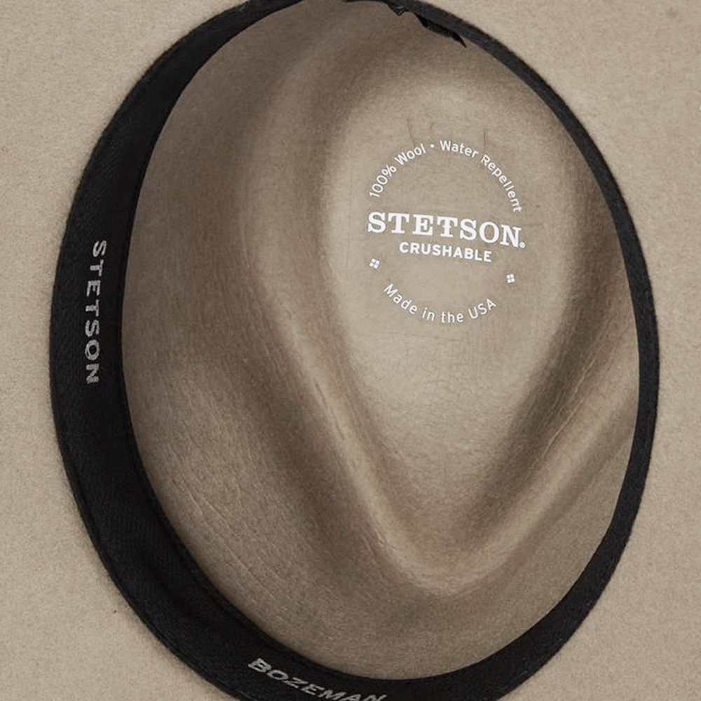 stetson bozeman mushroom hat