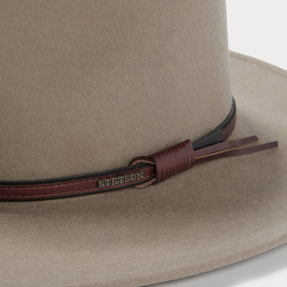 stetson crushable wool hat