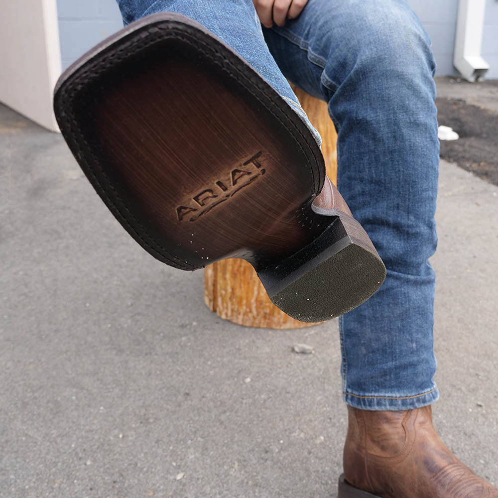 ariat boots with leather outsole