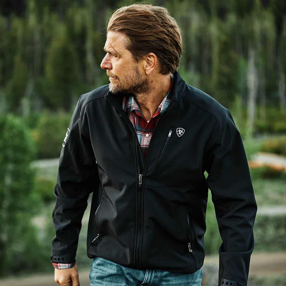 black ariat jacket