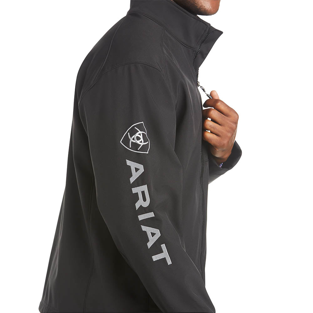 Ariat Men s Softshell Black Logo El Potrero Western Wear