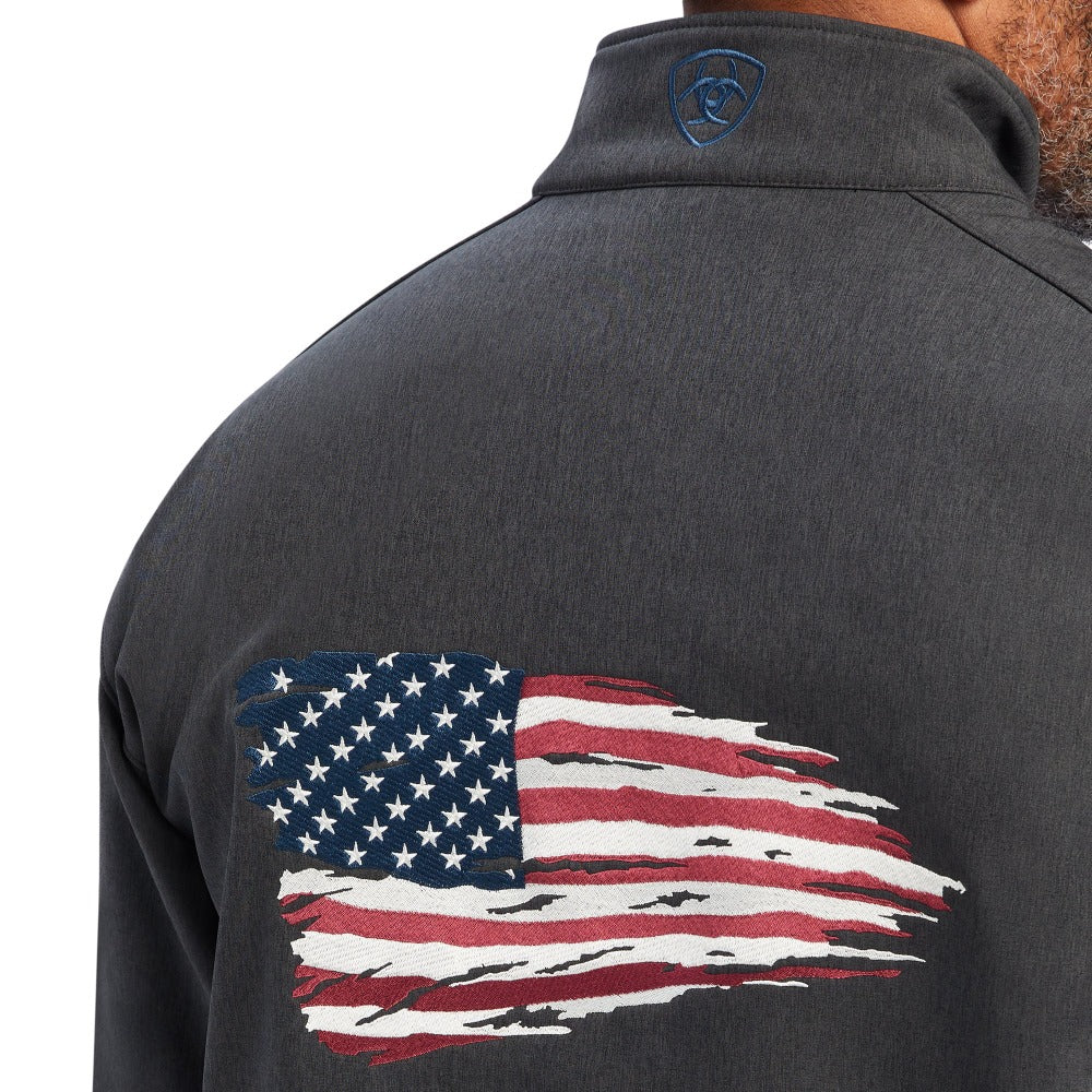 ariat usa flag jacket