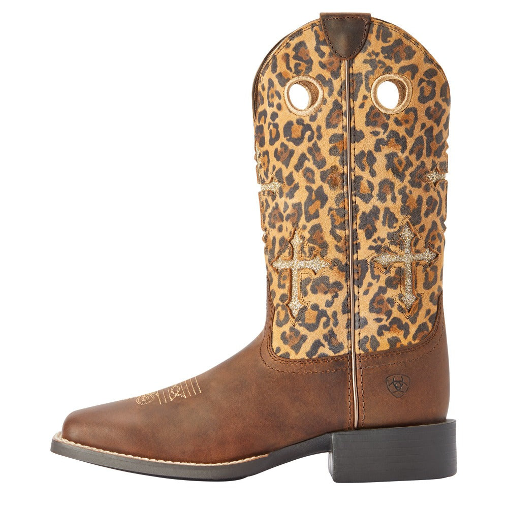 botas ariat con cruz para mujer