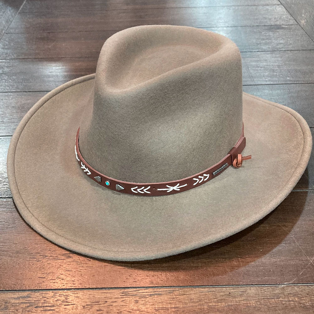 stetson santa fe mushroom hat