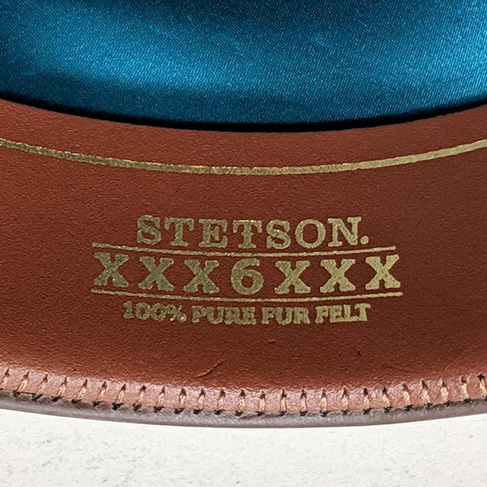 stetson cowboy hat leather sweatband