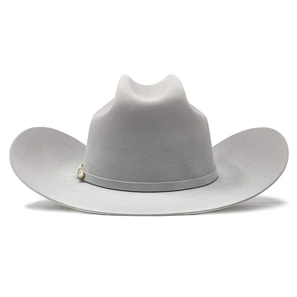 gray stetson cowboy hat