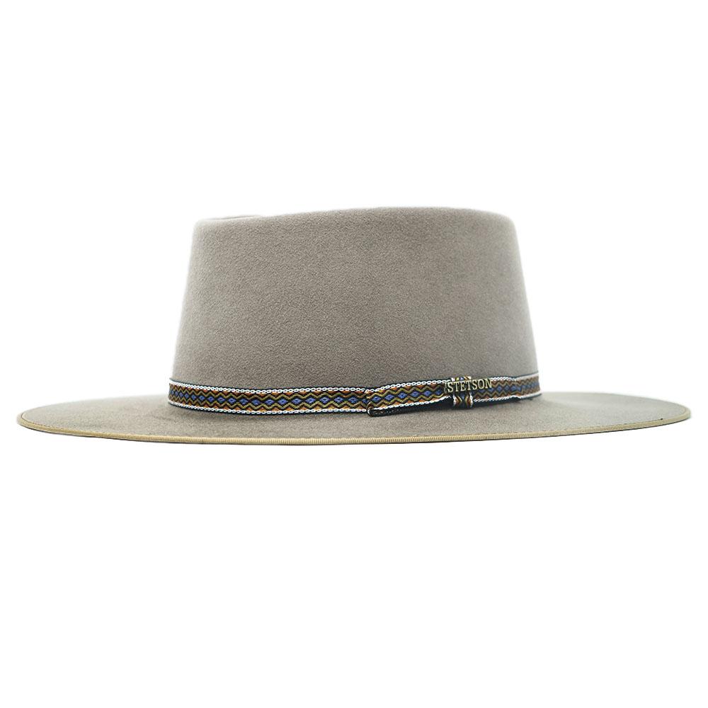 grey gambler hat stetson yancy