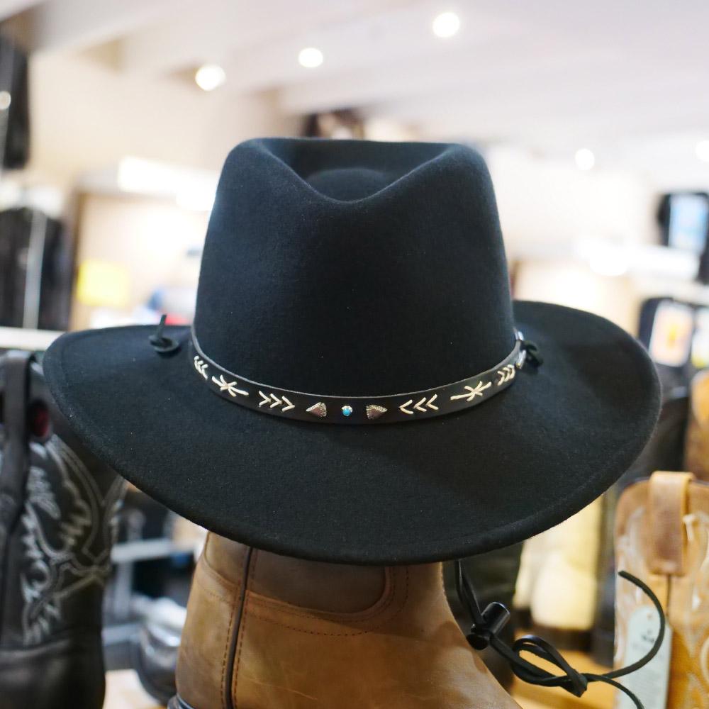 Stetson Crushable Cowboy Hat Santa Fe Black – ELP Western