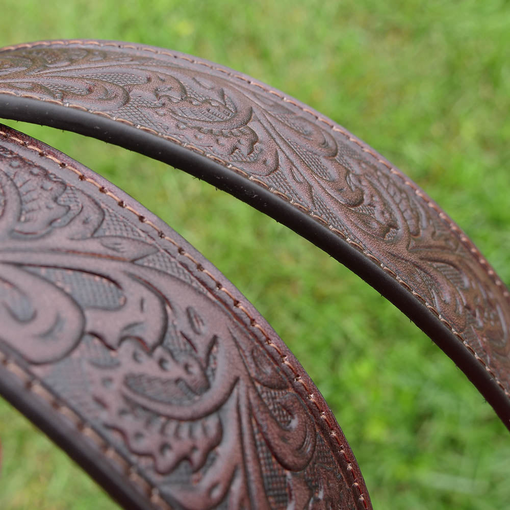 brown ariat belt