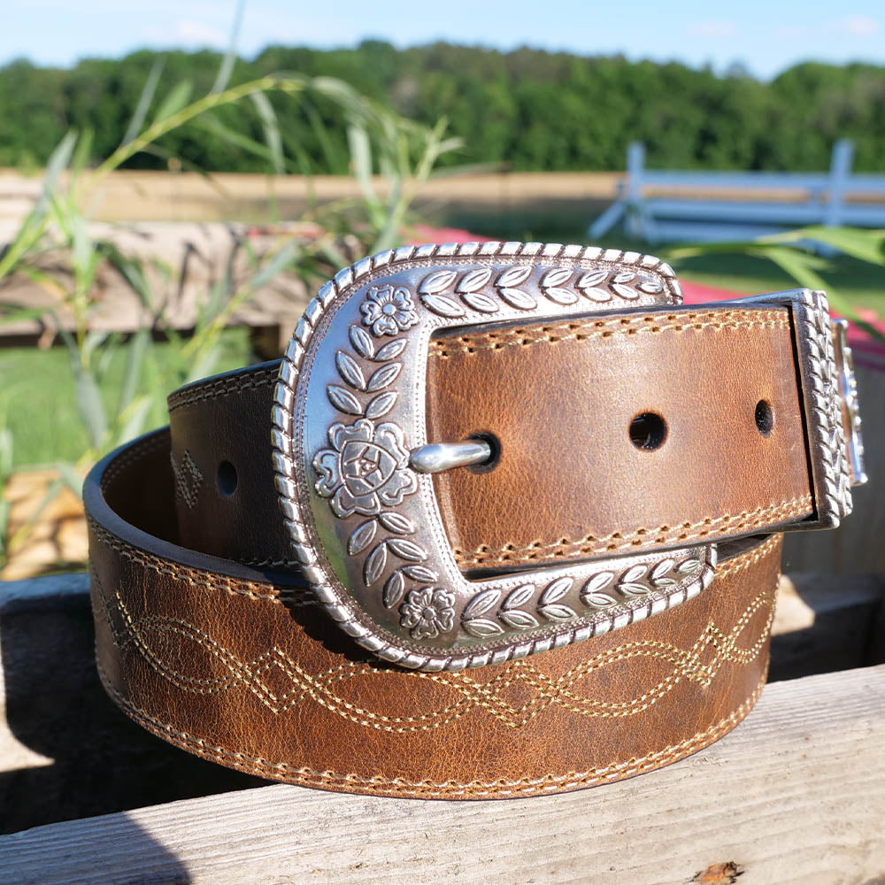 ariat men belts