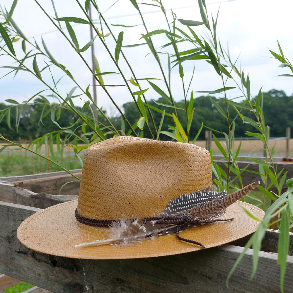 stetson straw fedora hats