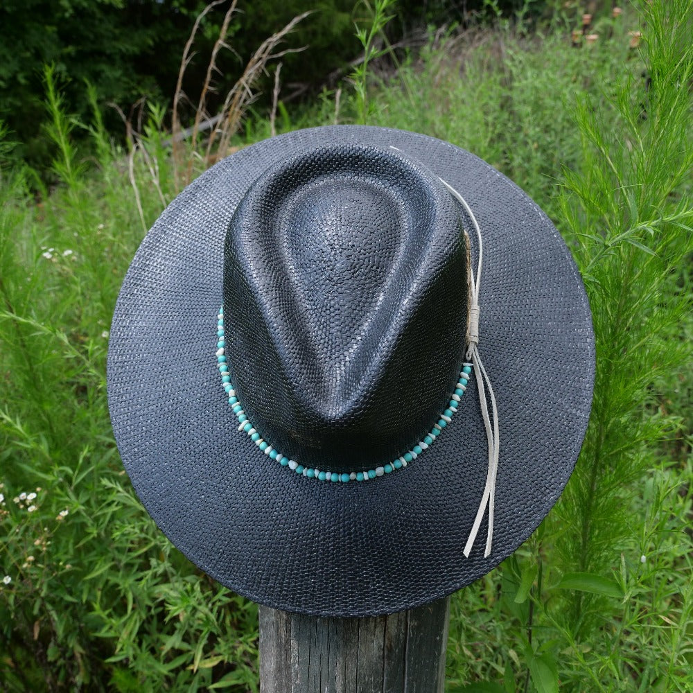 Charlie horse straw hat midnight toker straw hat 