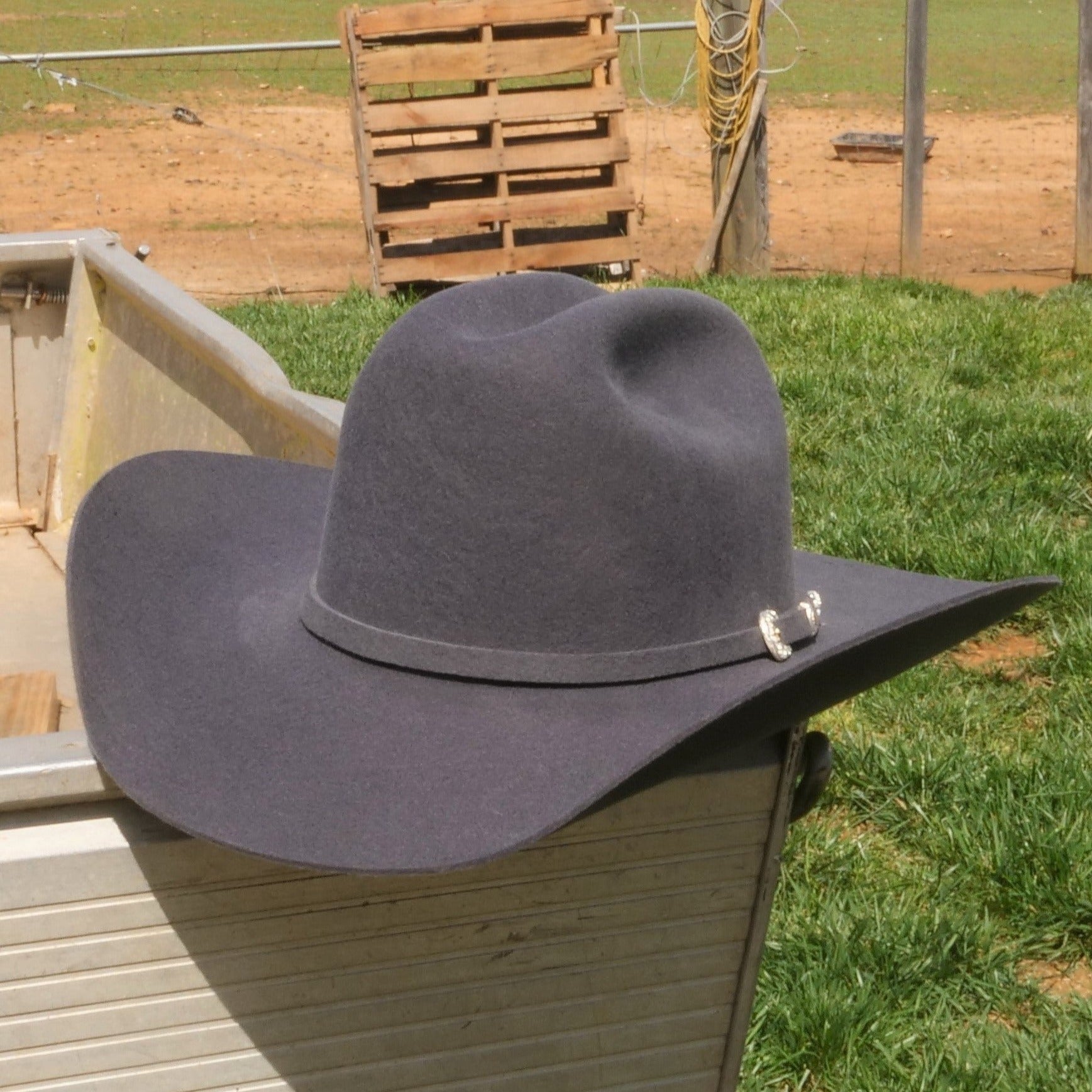 stetson brenahm 4x grey