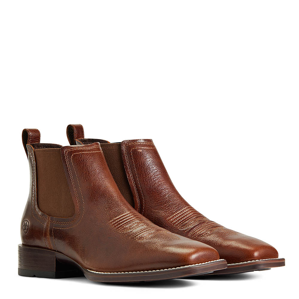 brown ankle boots ariat