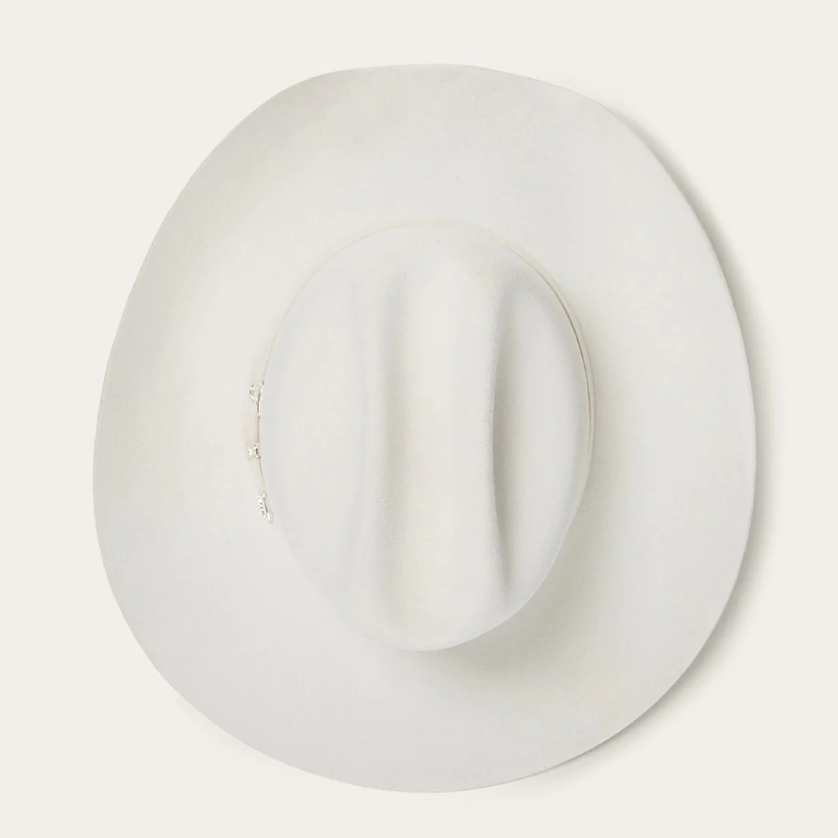 white cowboy hat for men stetson