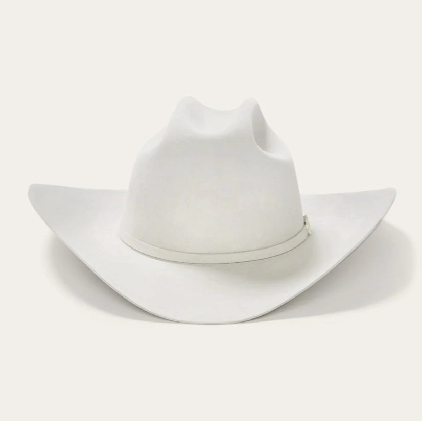 stetson 4x white felt hat