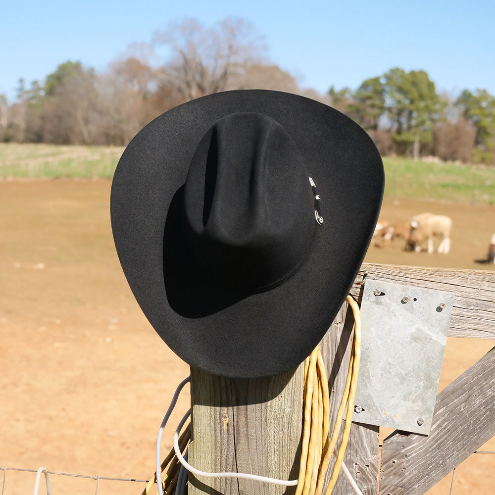 Black stetson cowboy hats on sale