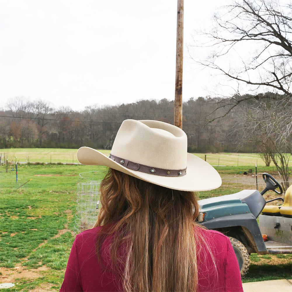 stetson cowgirl hat 4x sunset ride silverbelly