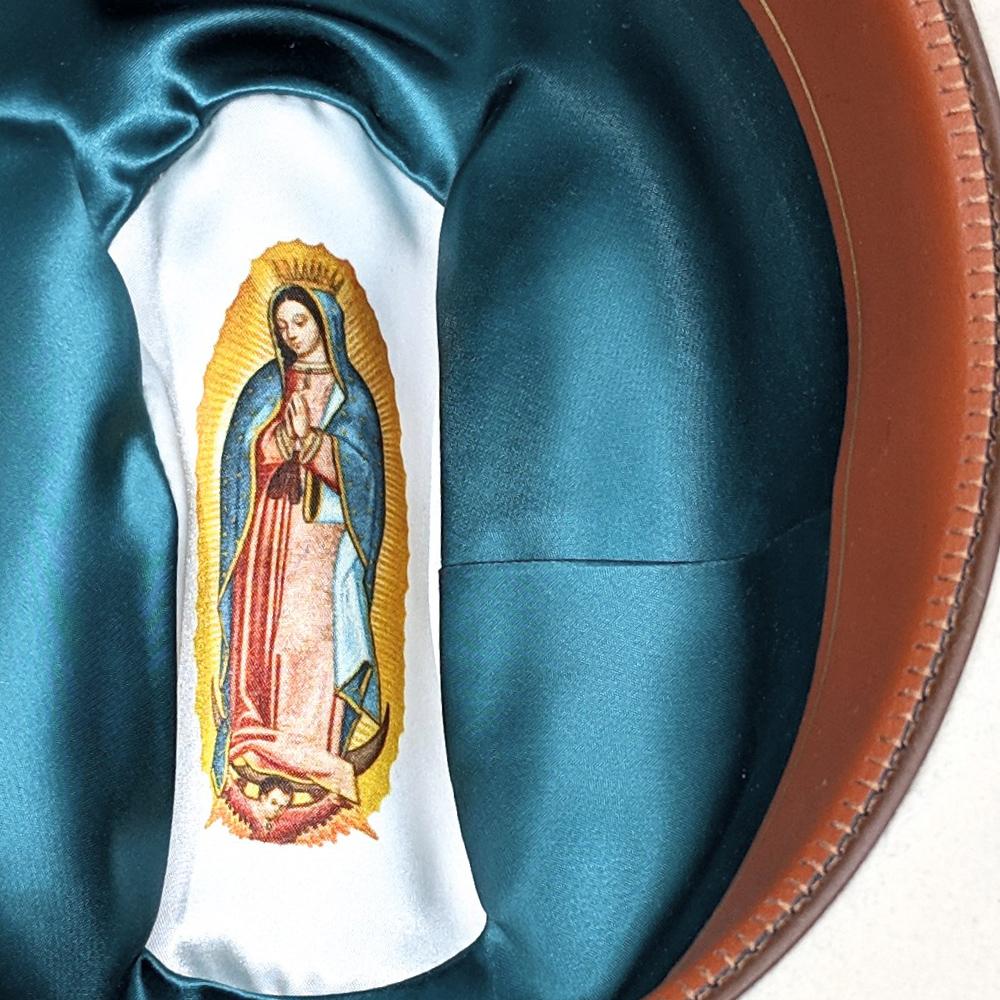 texana con la virgen de guadalupe