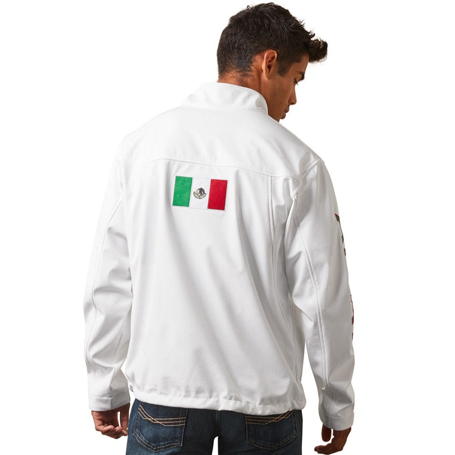 Ariat mexico jacket white