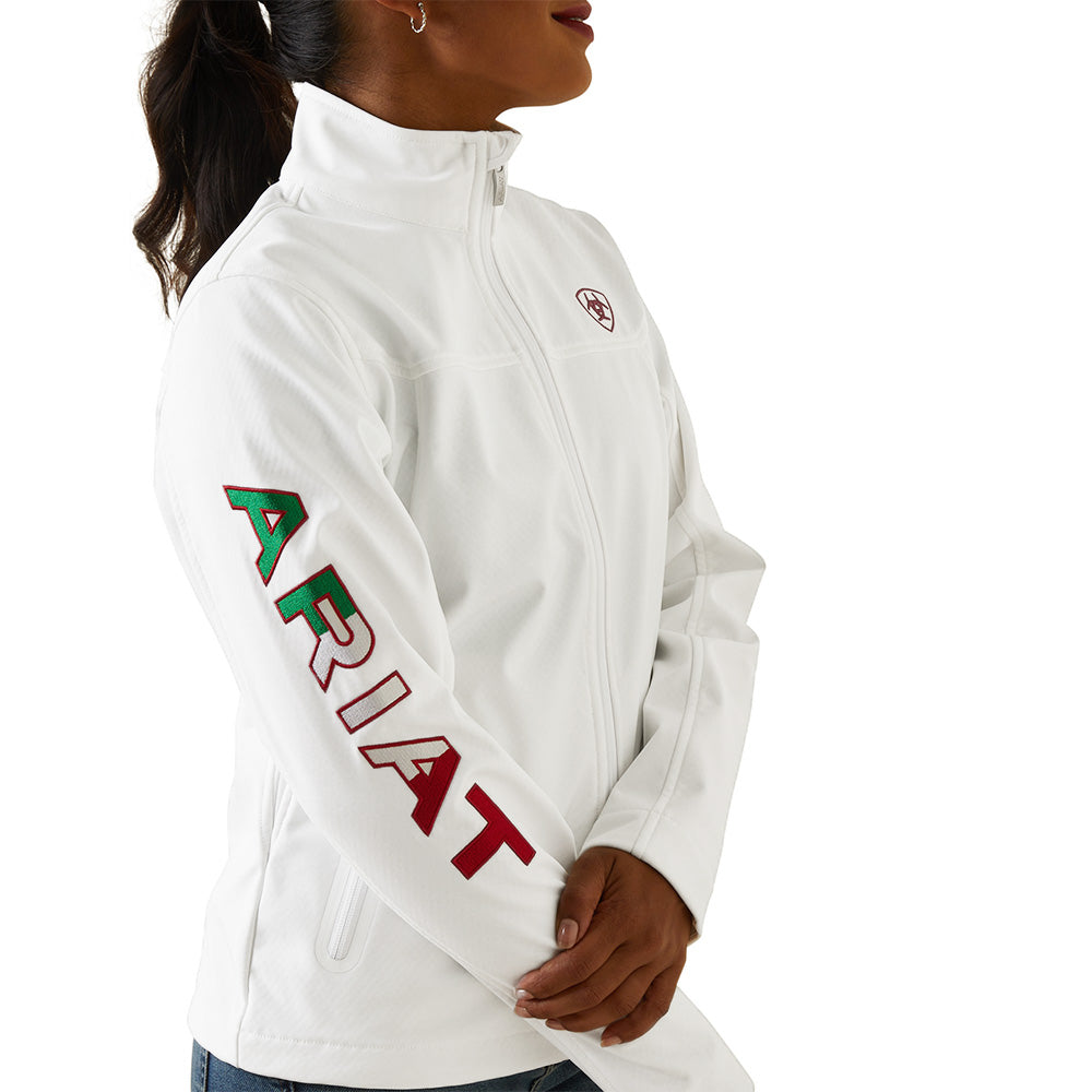 ariat mexico jacket white womens